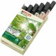 Marker permanent Edding 22 Ecoline, corp plastic, varf tesit 1-5 mm, negru
