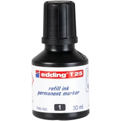 Tus pentru marker permanent Edding T25, 30 ml, negru