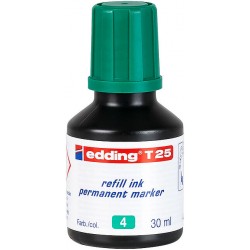 Tus pentru marker permanent Edding T25, 30 ml, verde