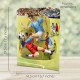 Felicitare 3D, Santoro, Swing Card, Pop-up, design Fotbal