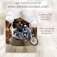 Felicitare 3D, Santoro, Swing Card, Pop-up, design Motocicleta