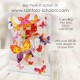 Felicitare 3D, Santoro, Swing Card, Pop-up, design Fluturi