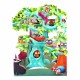 Felicitare 3D, Santoro, Swing Card, Pop-up, design Pasari