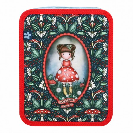 Penar echipat, Gorjuss Little Mushroom, 2 compartimente, 19x23x4cm