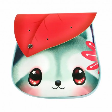 Geanta de umar Bangoberry, Remy Ratonul, 3 pinuri, 19x19x2 cm