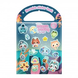 Carte cu autocolante Bangoberry, Tematica Noapte