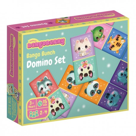 Joc Domino Bangoberry, 28 cartonase, 6x12 cm