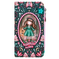 Portofel Gorjuss, Wildflower, 9x17x2 cm