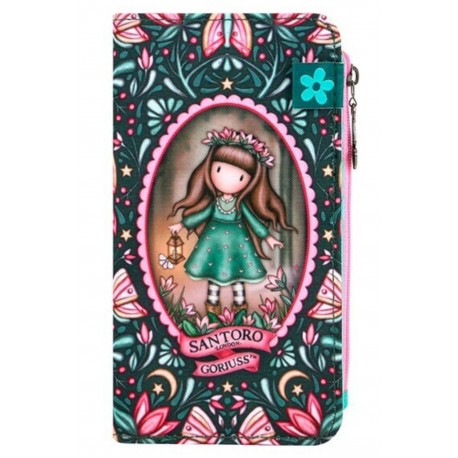 Portofel Gorjuss, Wildflower, 9x17x2 cm