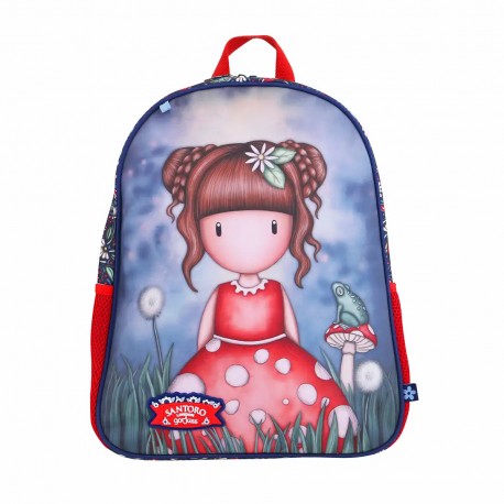 Rucsac Gorjuss, Little Mushroom, 34x43x16 cm