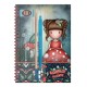 Caiet A5 Gorjuss, Little Mushroom, cu set de papetarie