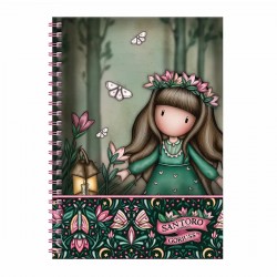 Caiet A5 Gorjuss, Wildflower, cu set de papetarie