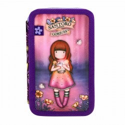 Penar echipat Gorjuss, Firefly Dawn, 3 compartimente, 12x21x6 cm