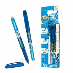 Set 2 pixuri cu rescriere Mitama, blister, albastru