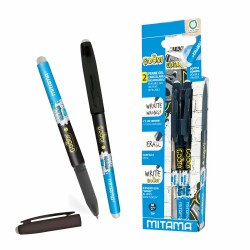 Set 2 pixuri cu rescriere Mitama, blister, negru