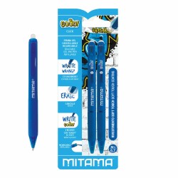 Set 2 pixuri Mitama, Click, rescriere, albastru