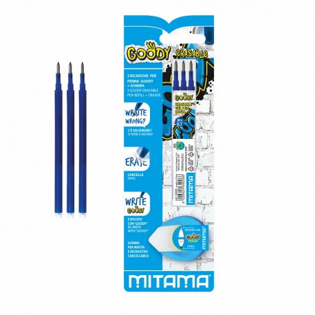 Set 3 mine pix rescriere Mitama, albastru, blister
