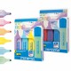 Set 4 textmarkere Mitama, culori pastel