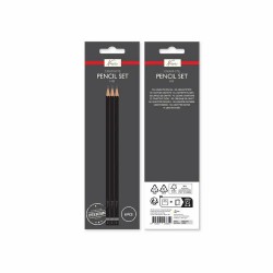 Set creioane grafit, Creative Craft, HB, 6 buc