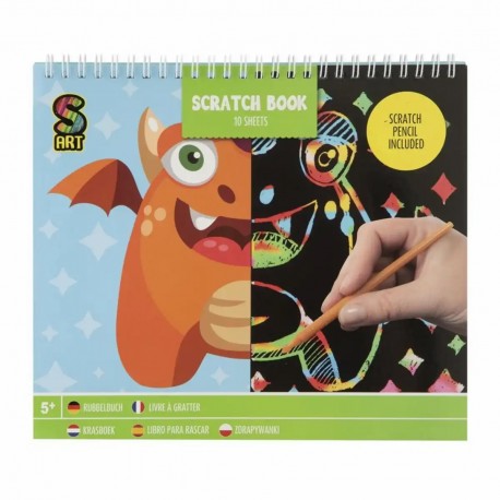 Carte de razuit Creative Craft 20x24 cm, 10 file, diverse modele