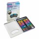 Set 36 culori Creative Craft, cutie metalica, cu creion si pensula