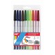 Set 10 pixuri fara mecanism Main Paper, varf 0.7mm, culori asoratate