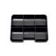 Caseta (cutie) metalica pentru bani, 250 x 190 x 90 mm, MAUL - albastra