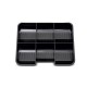 Caseta (cutie) metalica pentru bani, 250 x 190 x 90 mm, MAUL - argintie