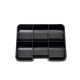 Caseta (cutie) metalica pentru bani, 250 x 190 x 90 mm, MAUL - neagra