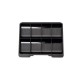 Caseta (cutie) metalica pentru bani, 300 x 250 x 87 mm, MAUL - albastra