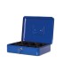Caseta (cutie) metalica pentru bani, 300 x 250 x 87 mm, MAUL - albastra