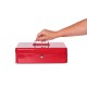Caseta (cutie) metalica pentru bani, 300 x 250 x 87 mm, MAUL - rosie
