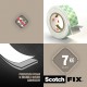 Banda dublu adeziva montare suprafete interioare Scotch-Fix™ 3M, 19 mm x 1.5 m