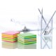 Cub notite adezive Post-it®, Lollipop culori neon, 76 x 76 mm, 450 file/bucata, 100% PEFC