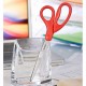 Foarfeca Scotch, 18 cm, maner rosu