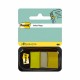 Index Post-it Clasic, 25.4 x 43.2 mm, 50 indecsi/set, galben