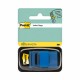 Index Post-it Clasic, 25.4 x 43.2 mm, 50 indecsi/set, albastru