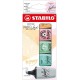 Textmarker Stabilo Boss mini Pastellove, 5 culori/set