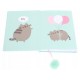 Jurnal pufos Majewski, Pusheen, design verde, A5, 96 file