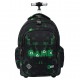 Troller scolar Majewski ST Right, TB01, Green Game, 4 compartimente, 44 x 32 x 25 cm
