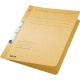 Dosar cu sina Leitz 1/1, carton, A4, incopciat, 170 coli, kraft