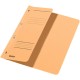 Dosar cu sina Leitz 1/2, carton, A4, cu capse, 170 coli, kraft