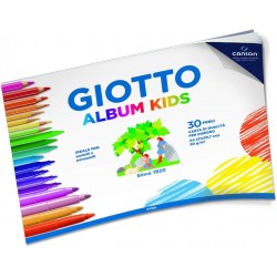 Bloc desen A4, 90gr, 30 coli/set, GIOTTO Album Kids