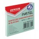 Notes autoadeziv 76 x 76 mm, 100buc/set, Office Products - verde pastel