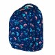 Ghiozdan Astrabag AB300, 3 compartimente, 32 x 22 x 10 cm, design dinozaur
