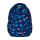 Ghiozdan Astrabag AB300, 3 compartimente, 32 x 22 x 10 cm, design dinozaur