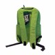 Ghiozdan Monocrom Next Level, 2 compartimente, verde lime