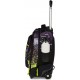 Troller Mitama, 3 compartimente, design negru cu galben