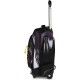 Troller Mitama, 3 compartimente, design negru cu alb