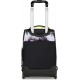 Troller Mitama, 3 compartimente, design negru cu alb